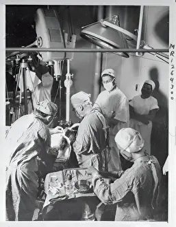 Doctor Performing Surgery