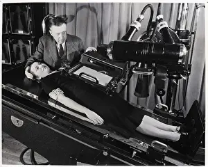 Radiology Prints: Doctor Uses Flouradex On Patient;X-Ray