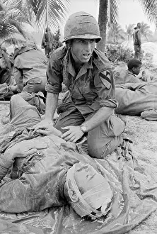 Doctor with Wounded Soldier