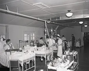 Doctors and Nurses Working with Patients
