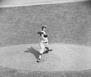 Dodgers Sandy Koufax Pitching