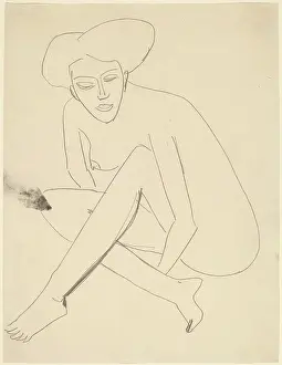 B And W Prints: Dodo Seated
