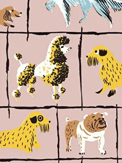 Images Dated 22nd April 2015: Dog pattern