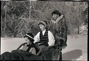 Sled Prints: Dog Sled Riders