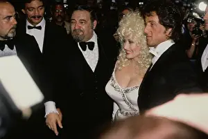Dolly Parton And Sylvester Stallone Attend Rhinestone