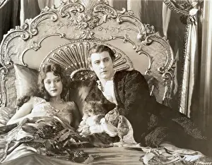 Manon Lescaut Prints: Dolores Costello with John Barrymore in Bed