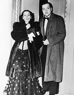 Dolores Del Rio And Orson Welles