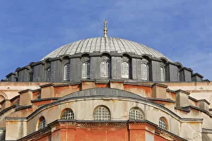 Domes of the Hagia Sophia, Sultanahmet, Istanbul, European side, Istanbul Province, Turkey, European side