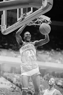 Dominique Wilkins Slam Dunking