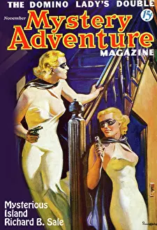 Stairs Prints: The Domino Lady's Double