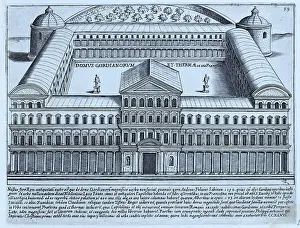 Families Prints: Domus Gordianorum Et Thermae (In Via Praenestina)
