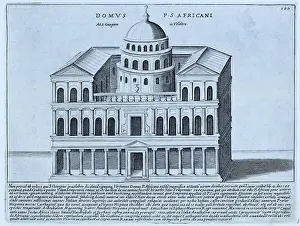 Domus P. S. Africanus (Ad S. Georgium in Velabre), The House of Publius Cornelius Scipio Africanus. Publius Cornelius Scipio Africanus Major, c. 237-183 BC was the Roman general who commanded the invasion of Carthage in the Second Punic War