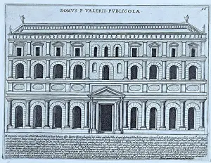 Ethnic Groups Prints: Domus P. Valerii Publicolae, The House of Publius Valerius Publicola
