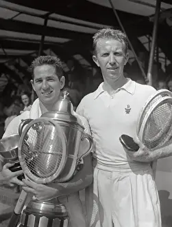 Don Budge and Bobby Riggs