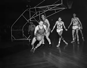 Don Carlson Sneaking Away with the Ball