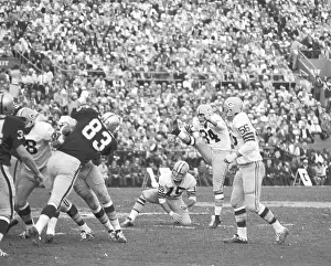 Kicking Prints: Don Chandler Kicking Field Goal