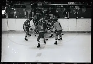 Louis Prints: Don McKenny Playing Hockey