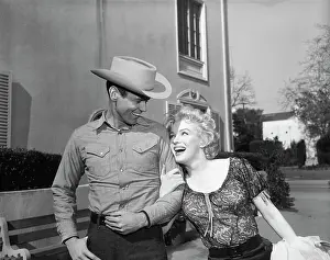 Don Murray and Marilyn Monroe