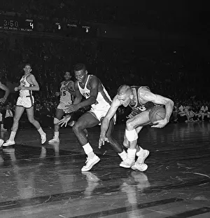 Tripping Prints: Don Ohl Tripping Over Oscar Robertson's Foot