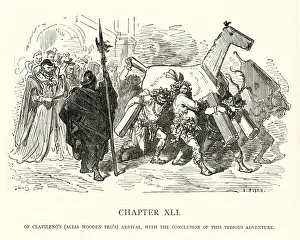 Don Quixote - Of Clavilenos (Alias wooden peg s) arrival