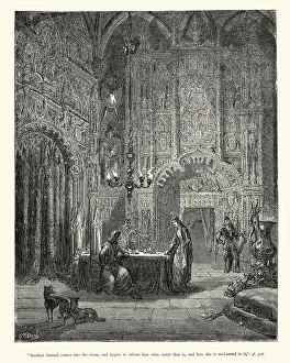 Spooky Gallery: Don Quixote - Another damsel comes into the room