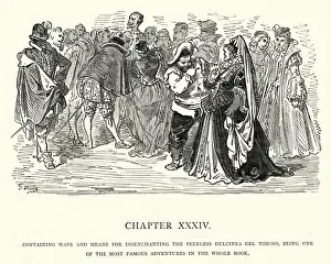 Don Quixote, disenchanting the peerless Dulcinea Del Toboso