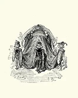 Images Dated 9th November 2017: Don Quixote - Duchess and Pageboys