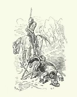 Images Dated 7th December 2015: Don Quixote and Sancho Panza