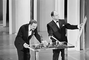 Don Rickles and Frank Sinatra at Academy awards