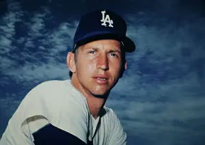 Don Sutton Posing in Uniform