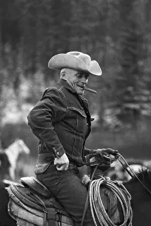 Don Thomson Riding his Horse