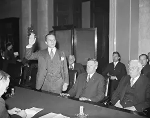 Donald Durant Swearing Oath