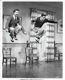 Donald O'Connor And Gene Kelly In Singin In The Rain