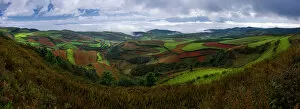 Yunnan Province Gallery: Dongchuan red soil panorama