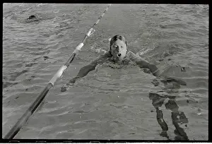 Sacramento Prints: Donna De Varona Swimming