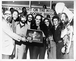 Doobie Brothers Receive Gold Record For Stampede