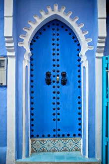Images Dated 23rd September 2016: Door in Chefchaouen