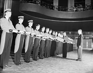 Doormen Inspection at Radio City Music Hall