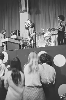 Organist Prints: The Doors Performing in Concert