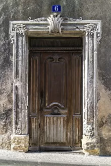 Images Dated 19th July 2015: Doorway in Bonnieux in Provence, France