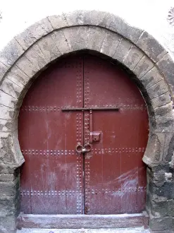Horseshoe Prints: Doorway, Essaouira, Morocco