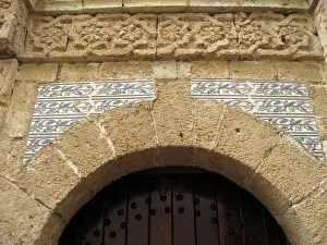 Essaouira Prints: Doorway, Essaouira, Morocco