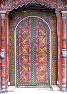 Alluring Doorway Prints: Doorway, Essaouira, Morocco