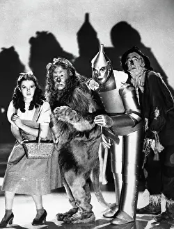 Scarecrow Prints: Dorothy, the Cowardly Lion, the Tin Woodman, and Scarecrow