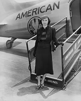 Dorothy Kilgallen Arriving in Los Angeles