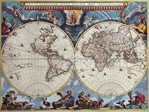 Double Hemisphere Map