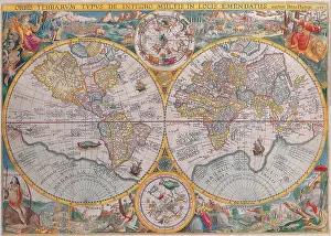 Double Hemisphere Map