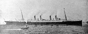 Images Dated 28th September 2018: Double screw fast steamer - Kaiser Wilhelm der Grosse, Norddeutsche Lloyd