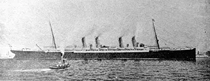 Images Dated 28th September 2018: Double screw fast steamer - Kaiser Wilhelm der Grosse, Norddeutsche Lloyd