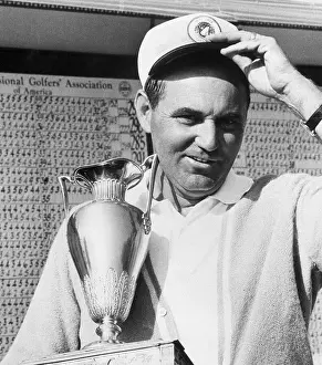 Toronto Prints: Doug Ford Holding Canadian Open Trophy